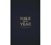 Bible in a Year - ESV Catholic Edition - Navy Bonded Leather