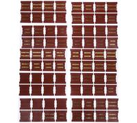 Bible Index Tabs 10 Sheets Leather Study Labels Brown