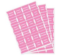 Bible Index Tabs Pink Color for Women, Bible Index Tabs Old and New Testament for Study Bible with 66 Book Index Tabs and 6 Blank Tabs