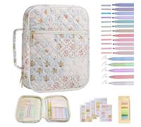Bible Journaling Kit - Large Capacity Christian Learning Stationery,Bible Study Supplies for Women - for Woman Girls School Beginners Prayer Adults Teen Daily Devotion Faith