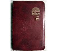 Bible Kjv Rainbow Study Burg T/I: Imitation Leather