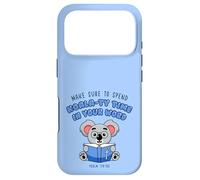 Bible Koala Christian Pun Faith Quote Scripture Gift Design Case for iPhone 17 Pro