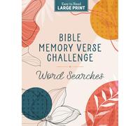 Bible Memory Verse Challenge Word Searches Large Print