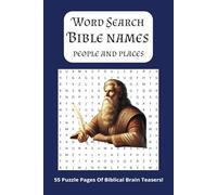 Bible Names Word Search Puzzle Book: Bible Theme Word Find featuring names of biblical people and places | 6x9 inches, 110 pages, 9 puzzles per page | 55 puzzles.