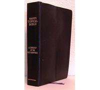 Bible Naves Topical Thumb Indexed Black