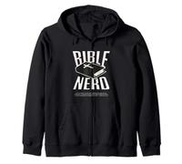 Bible Nerd Christian Theology Student Holy Spirit Jesus God Zip Hoodie