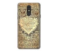 Bible Page Case Cover For LG Q7
