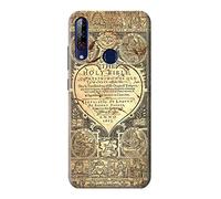 Bible Page Case Cover For LG W30 Pro