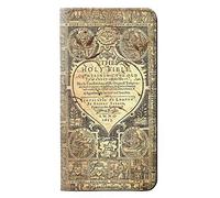 Bible Page PU Leather Flip Case Cover For LG G7 ThinQ