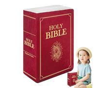 Bible Pillow, Bible Pillow Book Plush, Book Shape Pillows For Bedroom, Openable Plush Scripture For Bedroom Sofa Cushion Chair Couch Bed Decor, Christian Favors