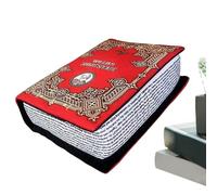 Bible Pillow, Plush Stuffed Cushion, Collectible Sleep Doll, Extensive Application, Good Comfort Feel, 25cm, For Room Adult Bed Sofa Or Decorative Display