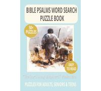 BIBLE PSALMS WORD SEARCH PUZZLE BOOK: Word Searches With Easy to Read Print About Worship, Strength, Peace & More For Adults, Seniors and Teens - 6×9 ... and Free Time (DEVOTIONAL WORD SEARCH SERIES)