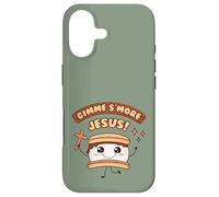 Bible Pun Gimme S’more Jesus Christian Faith Campfire Design Case for iPhone 17