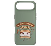 Bible Pun Gimme S’more Jesus Christian Faith Campfire Design Case for iPhone Air