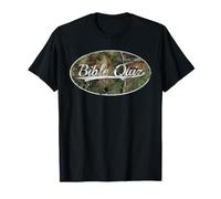 Bible Quiz Camouflage Team Throwback Classic Style T-Shirt