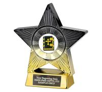 Bible Reading Studies Superstar Award 110mm Trophy (SM1) Engraved Free