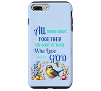 Bible Romans God Hope Faith Love Promise Goodness Case for iPhone 7 Plus/8 Plus