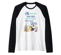 Bible Romans God Hope Faith Love Promise Goodness Raglan Baseball Tee