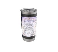 Bible Scripture 1 Corinthians 13:4-8 The Love Verse Stainless Steel Insulated Tumbler
