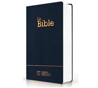 Bible Segond 21 compacte: couverture souple toile bleu marine