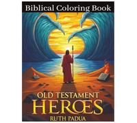 Bible Stained Glass Coloring The Old Testament Heroes, Coloring Book for Adults & Kids, Steampunk style, Biblical Coloring Book: Christian Coloring ... Sunday School Activity Book, Noah's Ark