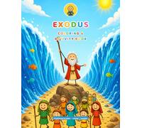 Bible Stick Figures: Exodus Coloring & Activity Book for Kids: 14 Bible Story Coloring Pages with KJV Verses, Word Searches, Mazes & Activities