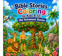Bible Stories Coloring Book for Kids 8-12: Old Testament Stories: A Beautiful and Cozy Bible Stories Coloring Book. Based on The Old Testament Stories for Christian boys and girls.