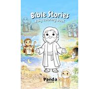 Bible Stories Easy Coloring Book for Kids: Simple Christian Illustrations to Learn and Color