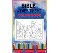 Bible Story Theme Coloring Book: Activity Book for Kids