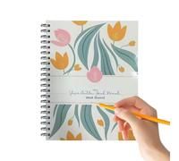 Bible Study | 52 Week Hardcover Study Manual | Church Notebook - for Women Adults Beginners Catholic Christian Note Taking Reflection Religious Supplies
