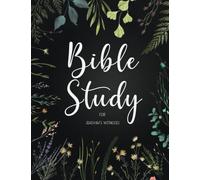 Bible Study For Jehovah's Witnesses: Beautiful Prompted Bible Reading Journal. Amazing Baptism Gift.