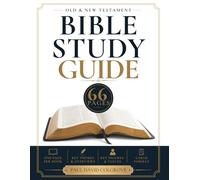 Bible Study Guide 66 Pages: A Complete Overview of Every Book of the Old and New Testament with Illustrations. Key Themes, Figures, and Book Structure Easily Explained. For Men and Women