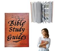 Bible Study Guide, Bible Study Journal for Women, Structured Daily Devotional Planner, Compact Size for Gift