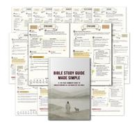 Bible Study Guide Made Simple, 140-Page Beginners Guide to All 66 Books