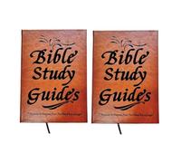Bible Study Guide Workbook Daily, 2 Pieces Bible Study Guides Christian Notebook, Journal Workbooks Supplies For Men & Women, Beginners Bibles Book To Strengthen Prayer Reflections