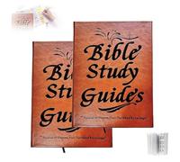 Bible Study Guides 66 Pages, A Guide to Deepen Your Faith and Knowledge, Bible Book Summary Guide, for Prayer Reflections, Scripture Quotes (2PCS)