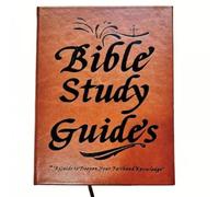 Bible Study Guides - 66 Pages Themes Summary Notebook Labelable - A5 Deepening Faith and Knowledge Guide, with Prompts, Cross-References & Vocabulary Definitions, Faith Gift for Christian Baptism