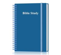 Bible Study Journal/Notebook - Church Notes Notebook - Note Taking & Journaling Kit, 5.8" x 8.5", Blue