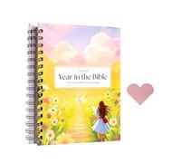 Bible Study Journal, Practical 52 Week High Quality Bible Study Guide for Women, Enhance The Faith and Love of Adults, with 1 Pink Leather Love Bookmark