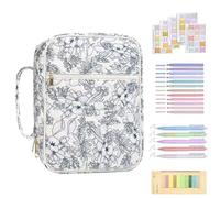 Bible Study Kit For Women,Learning Tools With Case, Highlighters, Pens, Bookmarks & Labels,Bible Study Supplies Kit - For Prayer Girls -School Beginners Adults Woman Teen Daily Devotion Faith