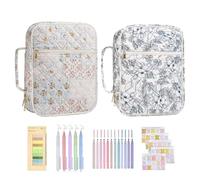 Bible Study Kit, Organized Carrying Case, 30x8x23cm, Bible Study Supplies, Journaling Supplies, Versatile Use, For Girls School Beginners Prayer Adults Woman Teen