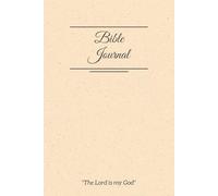 Bible Study Notebook - 6" x 9": A Christian Notebook for Bible Study and Scripture Journaling with a different KJV Bible Verse on each page for encouragement, comfort and guidance for your daily walk.