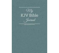 Bible Study Notebook - 6" x 9": A Christian Notebook for Bible Study and Scripture Journaling with a different KJV Bible Verse on each page for encouragement, comfort and guidance for your daily walk.