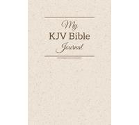 Bible Study Notebook - 6" x 9": A Christian Notebook for Bible Study and Scripture Journaling with a different KJV Bible Verse on each page for encouragement, comfort and guidance for your daily walk.