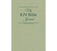 Bible Study Notebook - 6" x 9": A Christian Notebook for Bible Study and Scripture Journaling with a different KJV Bible Verse on each page for encouragement, comfort and guidance for your daily walk.