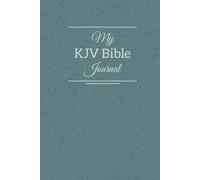 Bible Study Notebook - 6" x 9" Hardcover: A Christian Notebook for Bible Study and Scripture Journaling with a different KJV Bible Verse on each page ... comfort and guidance for your daily walk.