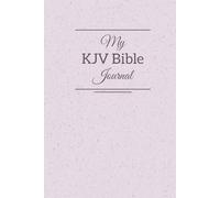 Bible Study Notebook - 6" x 9" Hardcover: A Christian Notebook for Bible Study and Scripture Journaling with a different KJV Bible Verse on each page ... comfort and guidance for your daily walk.