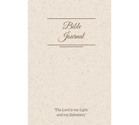 Bible Study Notebook - 6" x 9" Hardcover: A Christian Notebook for Bible Study and Scripture Journaling with a different KJV Bible Verse on each page ... comfort and guidance for your daily walk.