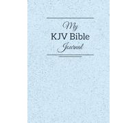Bible Study Notebook - 6" x 9" Hardcover: A Christian Notebook for Bible Study and Scripture Journaling with a different KJV Bible Verse on each page ... comfort and guidance for your daily walk.