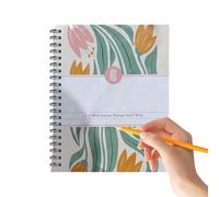 Bible Study Notebook - Wirebound Spiral Notebooks | Spirals Bound Notepads |Colored Cover Lined Notebook For School Project Home Writing Spiral Bound Notepads For Women Teenag